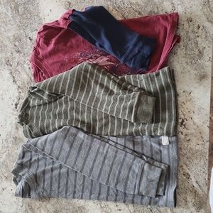 3 Piece Bundle Boy's Size 7 Longsleeve Shirts